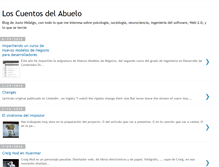 Tablet Screenshot of loscuentosdelabuelo.com